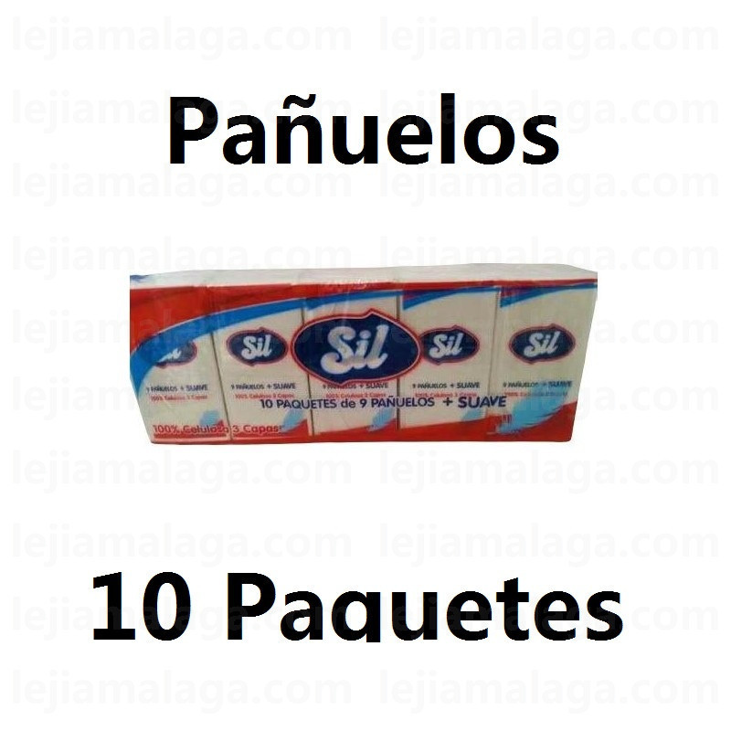 8420014000124PAÑUELOS Sil 3 Capas 10 PAQUETES