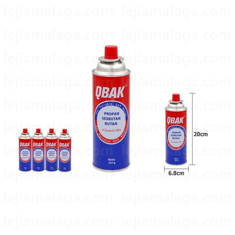 6926384032090GAS BUTANO QBAK B-250 227 GRS ALTA