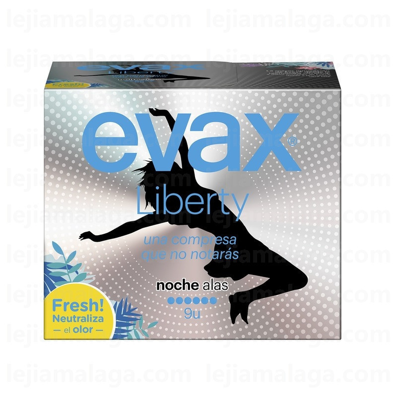 8001090371980COMPRESAS EVAX LIBERTY NOCHE6 9U CON ALAS