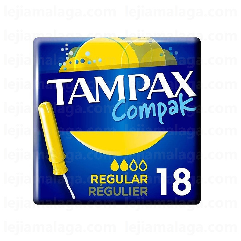 8001090705600TAMPAX COMPAK REGULAR2 18U