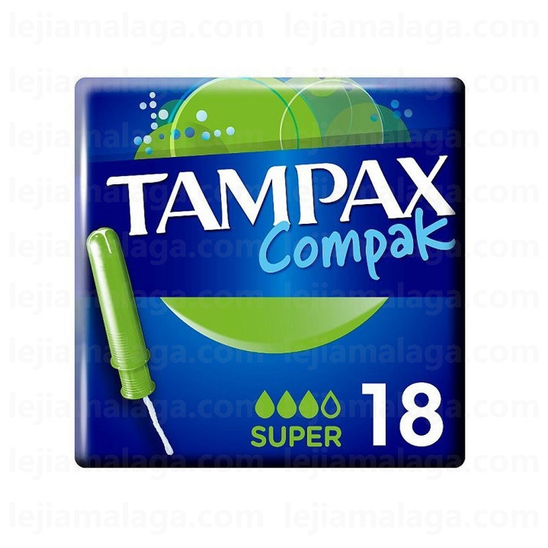 8001090705662TAMPAX COMPAK SUPER3 18U