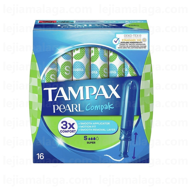 8001841536903TAMPAX PEARL COMPAK SUPER3 16U 3XCOMFORT