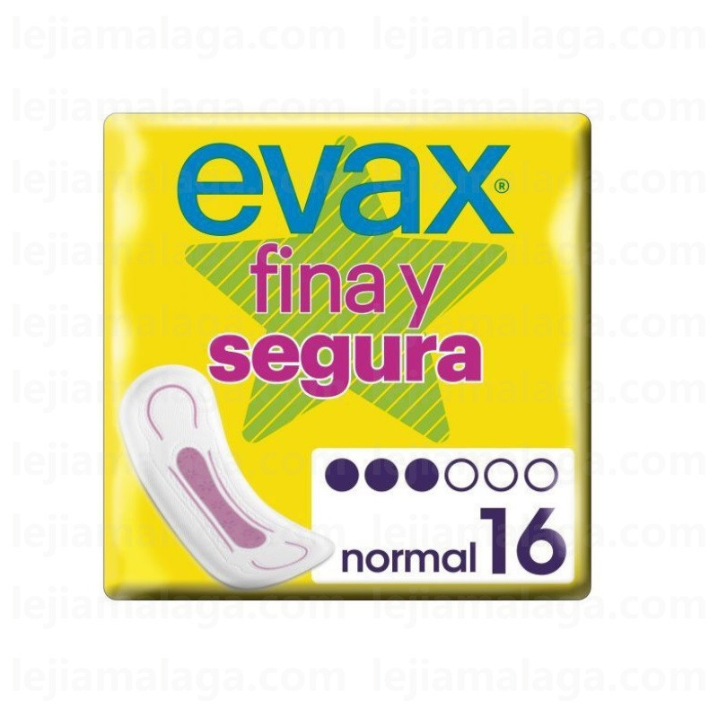 8410108006682COMPRESAS EVAX FINA Y SEGURA NORMAL3 16U