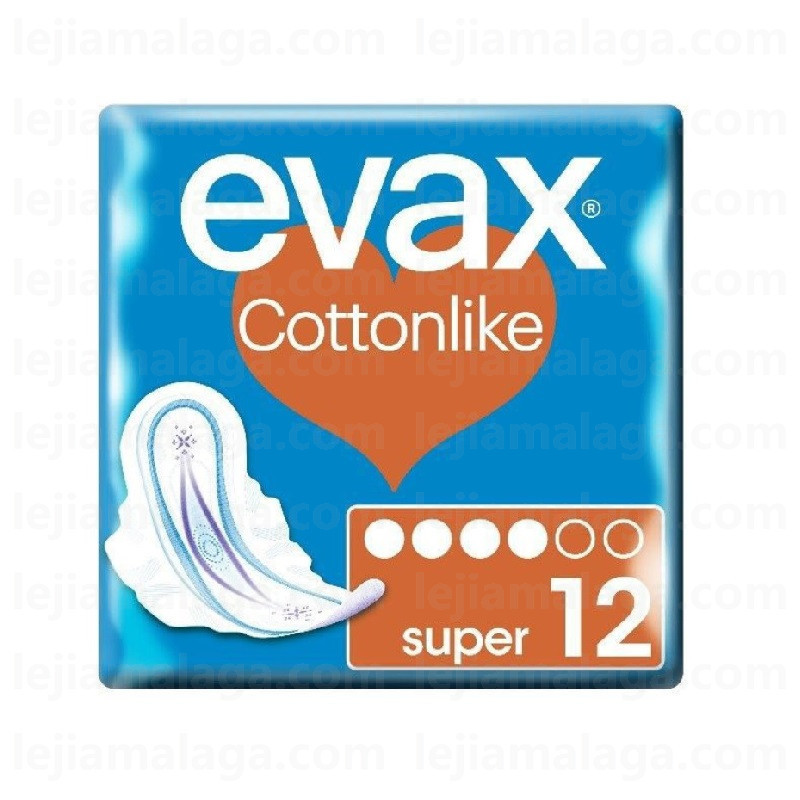 8410108084031COMPRESAS EVAX COTTONLIKE SUPER4 12U CON ALAS