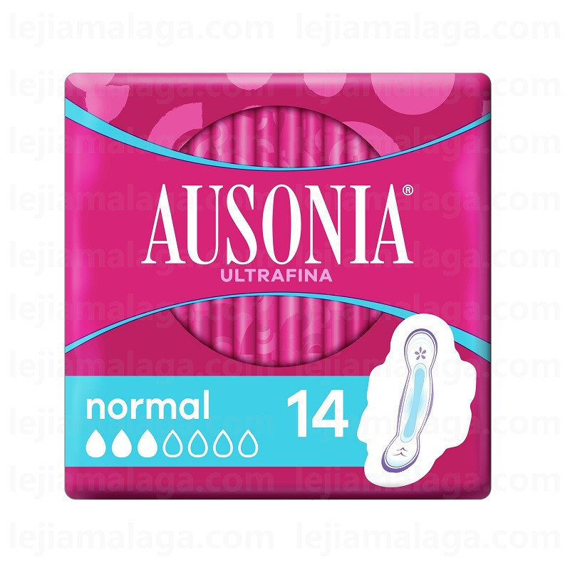 8410108116213COMPRESAS AUSONIA ULTRAFINA NORMAL3 14U CON ALAS