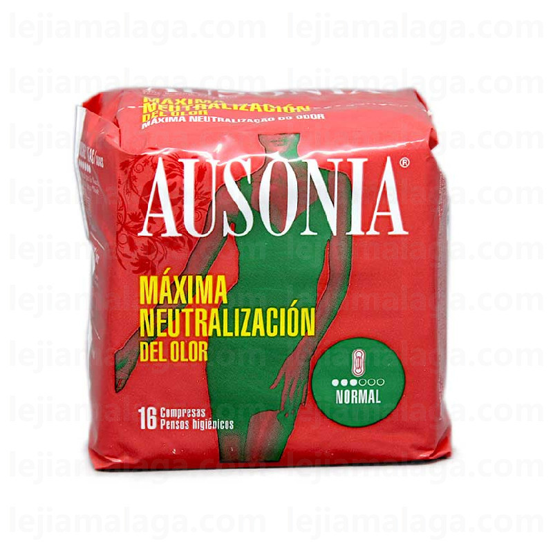8410108116633COMPRESAS AUSONIA MAXIMA NEUTRALIZACION NORMAL3 16U