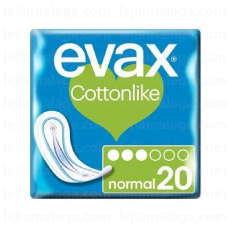 8410108659086COMPRESAS EVAX COTTONLIKE NORMAL3 20U