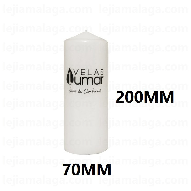 8428451031251VELA BLOQUE PRENSA BLANCO 200X70 MM