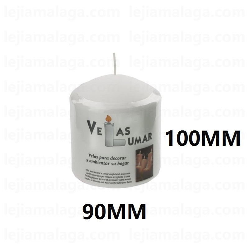 8428451031497VELA BLOQUE PRENSA BLANCO 100X90 MM