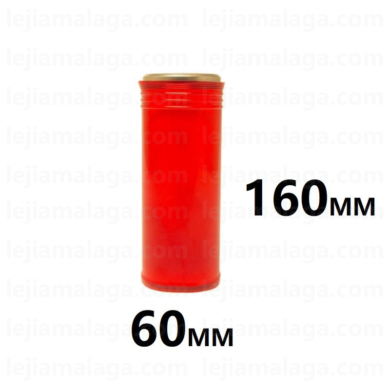 8428451210328VELON V6 ROJO CON TAPA 160X60 MM