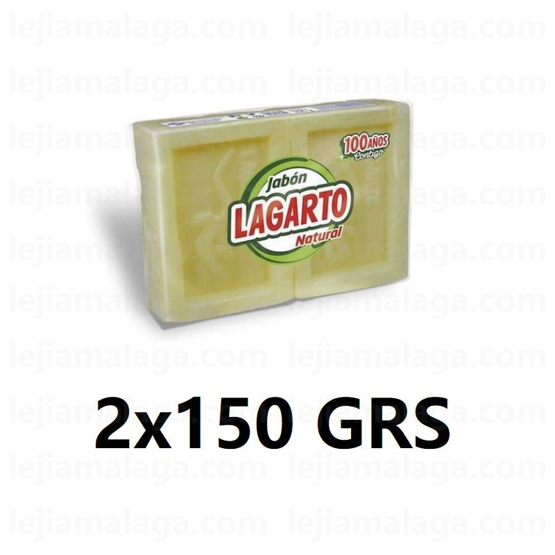 JABON LAGARTO 2X150 GRS