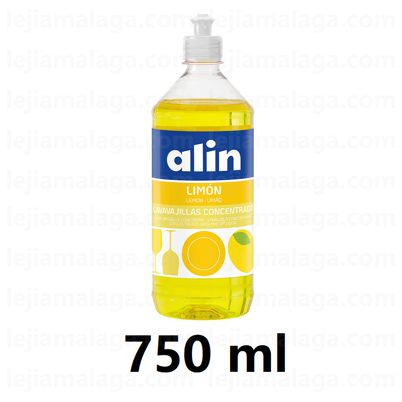8411897118617LAVAVAJILLAS ALIN LIMON CONCENTRADO 750 ML