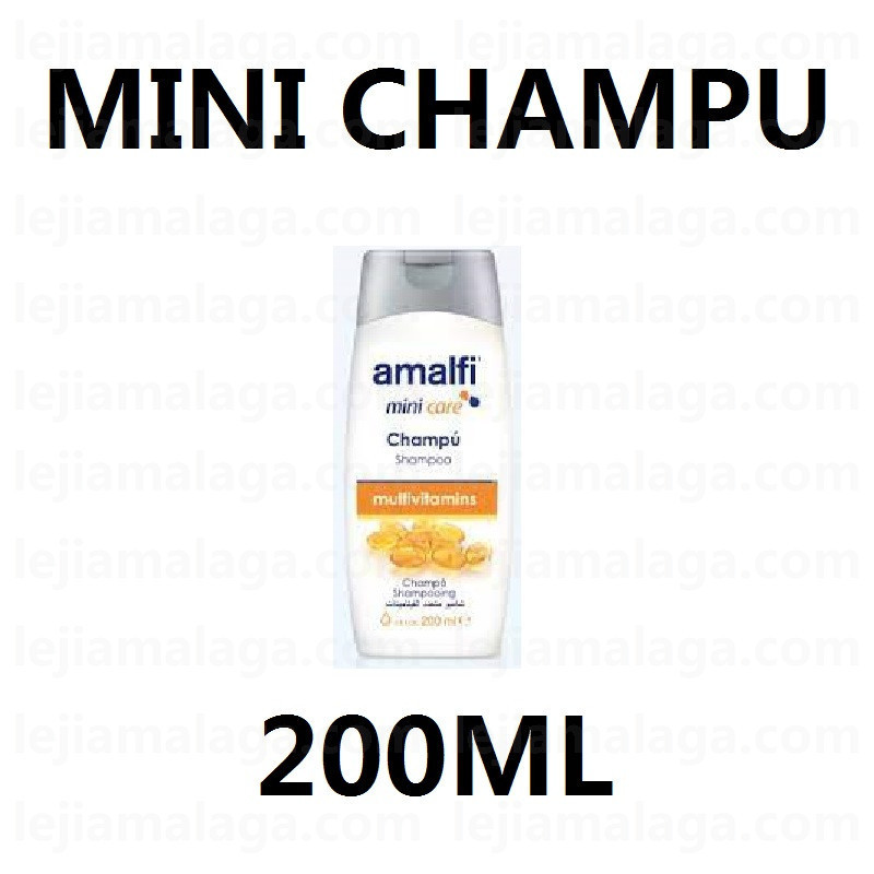 CHAMPU MULTIVTAMINAS MINI 200 ML AMALFI