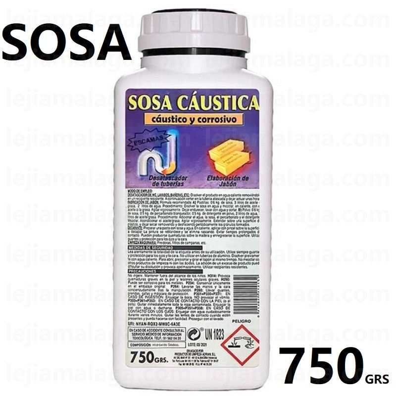 8414840414132SOSA CAUTICA BOTE 750 GRS