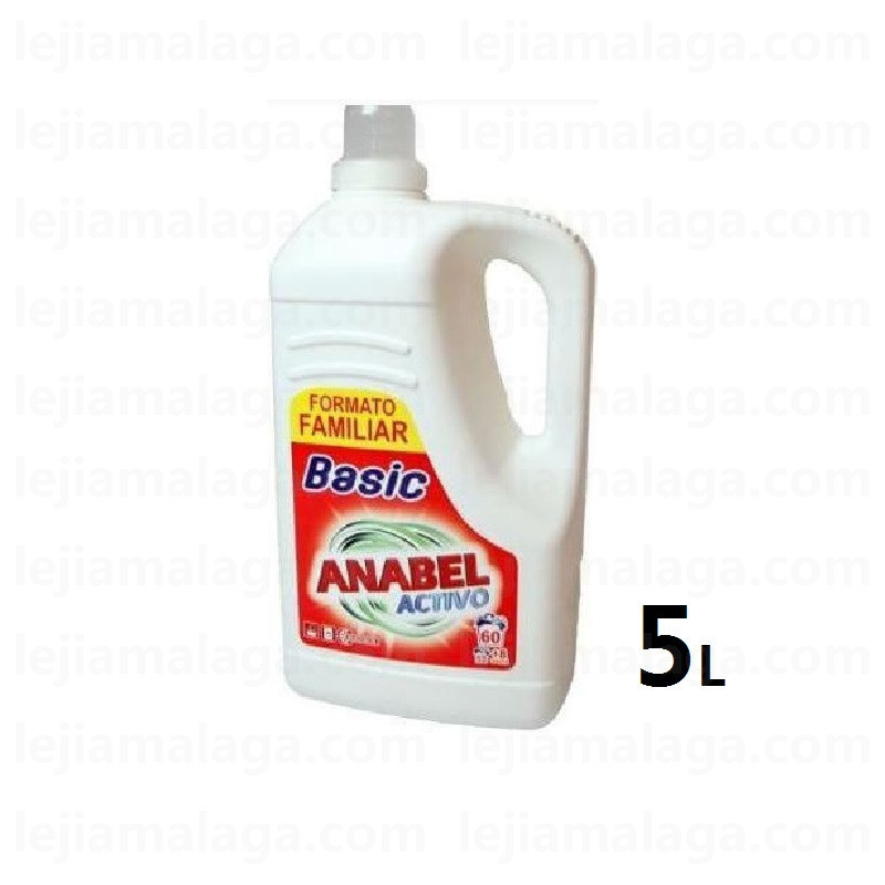 8426821000777DETERGENTE LIQUIDO ANABEL BASIC 5 LITROS
