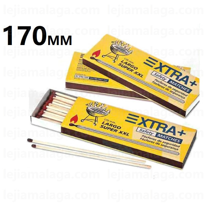FOSFOROS EXTRA+ LARGO SUPER XXL 170 MM 50 PCS