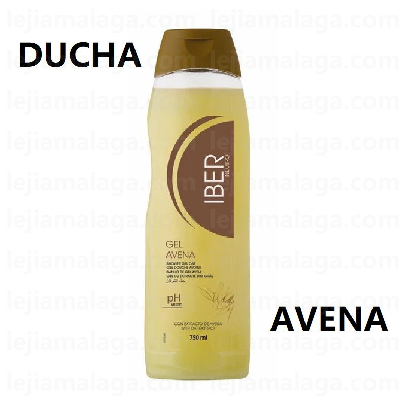 8413281141928GEL DE DUCHA IBER AVENA 750 ML
