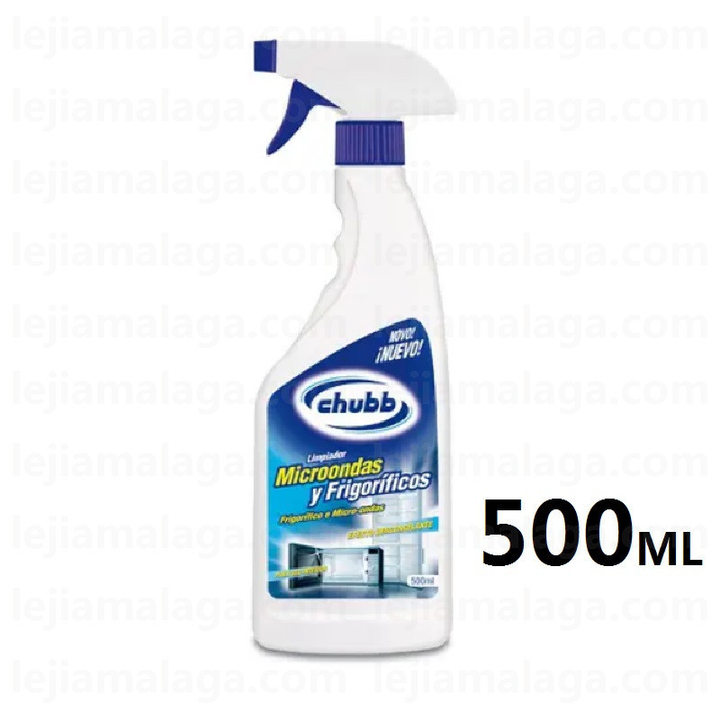 LIMPIADOR CHUBB MICROONDAS Y FRIGORIFICOS 500 ML