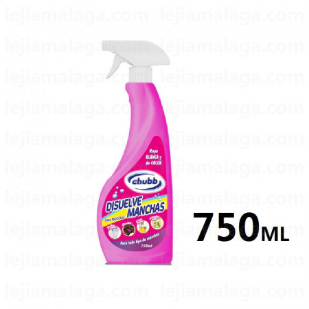 QUITAMANCHA CHUBB DISUELVE MANCHAS 750 ML
