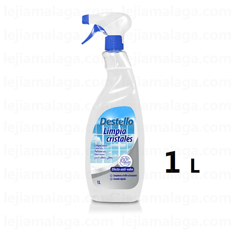 LIMPIACRISTALES DESTELLO CON PISTOLA 1000ML