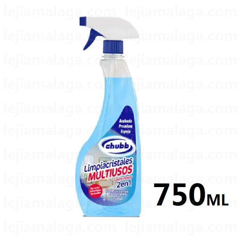 LIMPIACRISTALES CHUBB MULTIUSOS 2EN1 750 ML