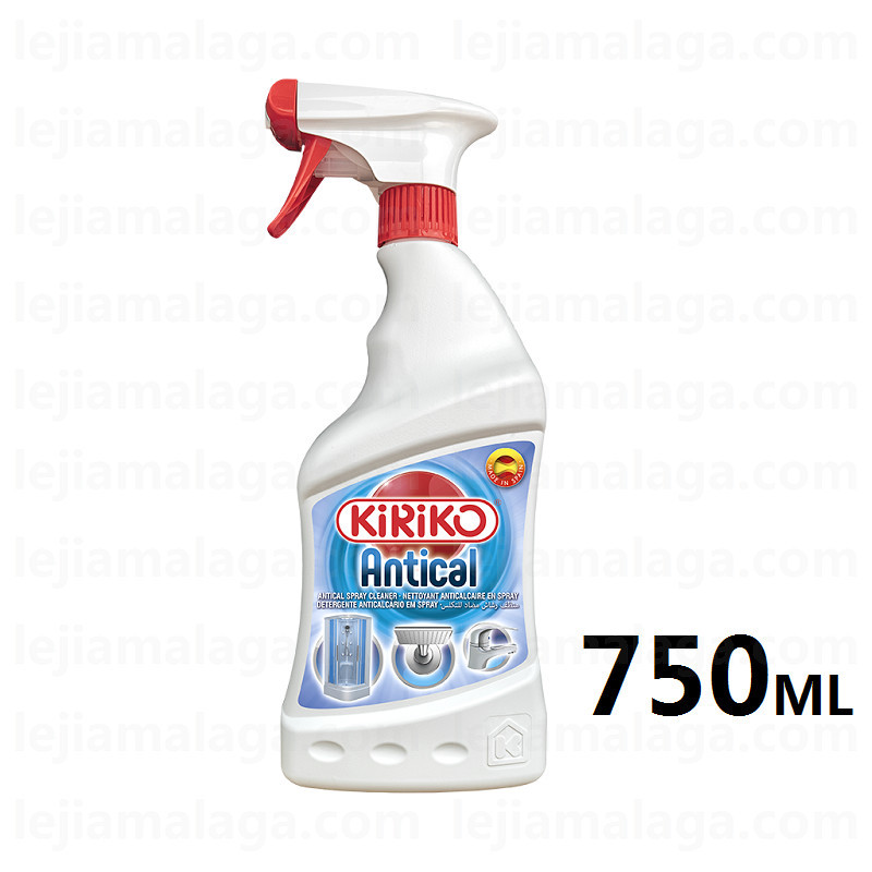 LIMPIADOR KIRIKO ANTICAL CON PISTOLA 750 ML
