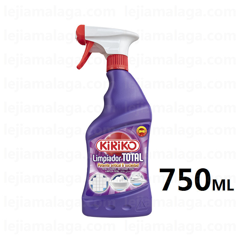 LIMPIADOR KIRIKO TOTAL CON PISTOLA 750 ML