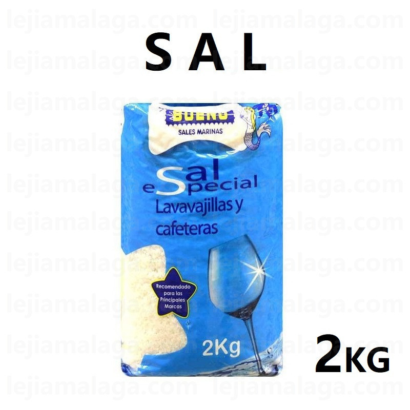 SAL ESPECIAL LAVAVAJILLAS Y CAFETERAS BOLSA 2 KG