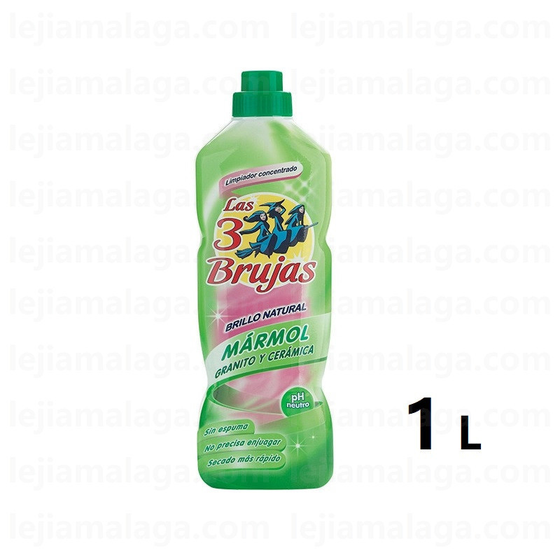 LIMPIADOR LAS 3 BRUJAS MARMOL 1 LITRO
