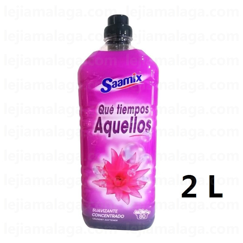SUAVIZANTE SAAMIX AQUELLOS ROSA 80D 2L