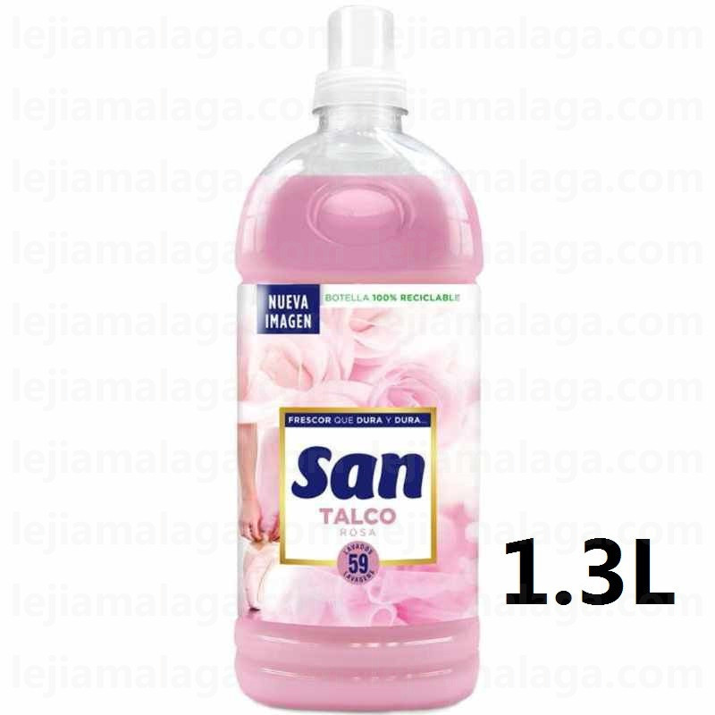 SUAVIZANTE SAN TALCO ROSA 59D 1.3 L