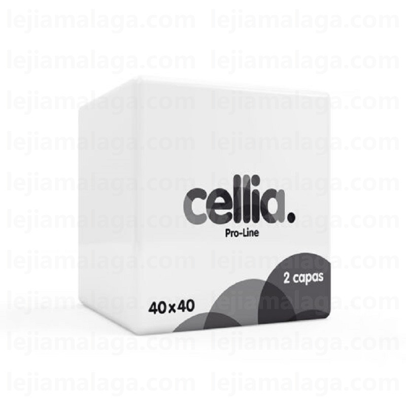 SERVILLETA BLANCA CELLIA 40x40 50 PCS