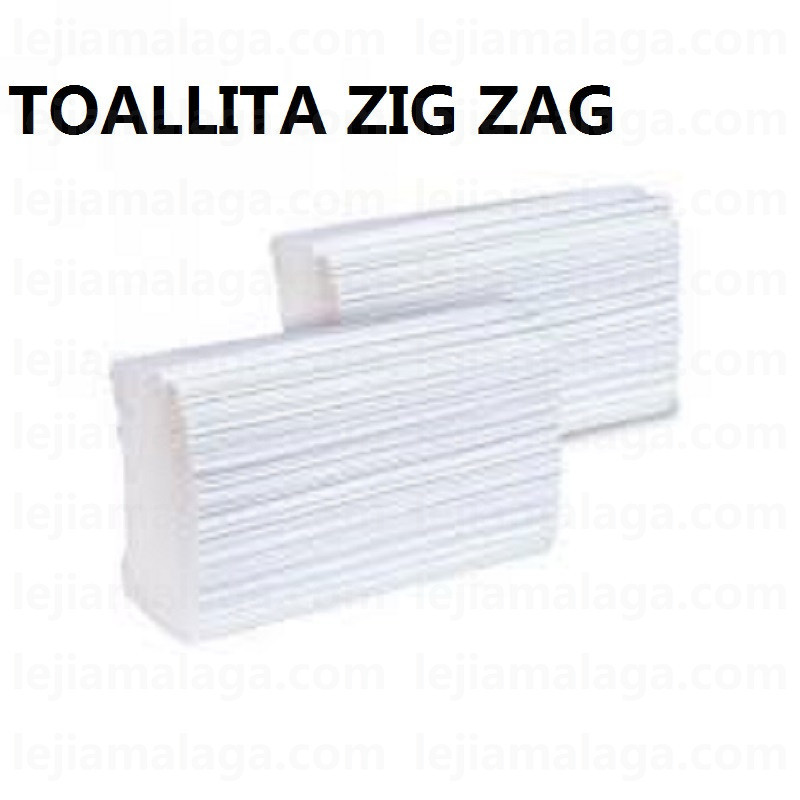 TOALLITA ZIG ZAG PASTA PURA