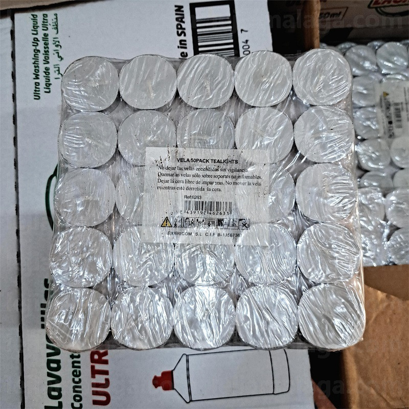 VELA 50PACK TEALIGHTS