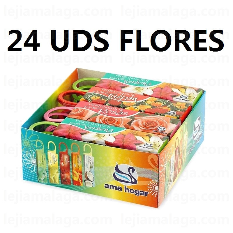 Ambientador Flores Colgador 24 UDS