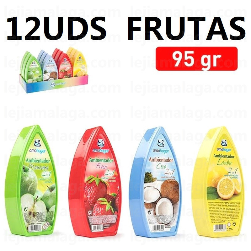 GEL CLASIC FRUTAL CAJA 12 UDS 95 GRS