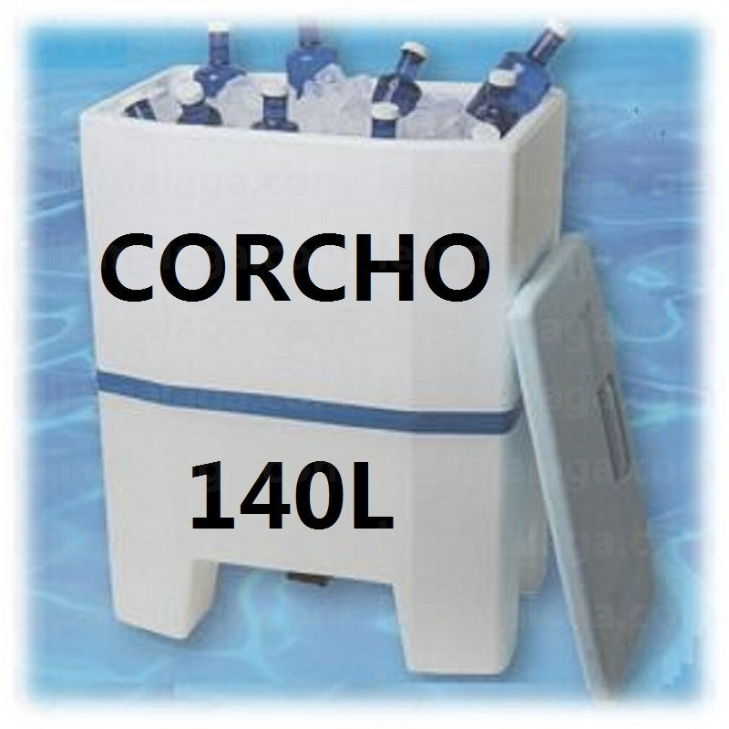 NEVERA DE CORCHO BLANCO 140L