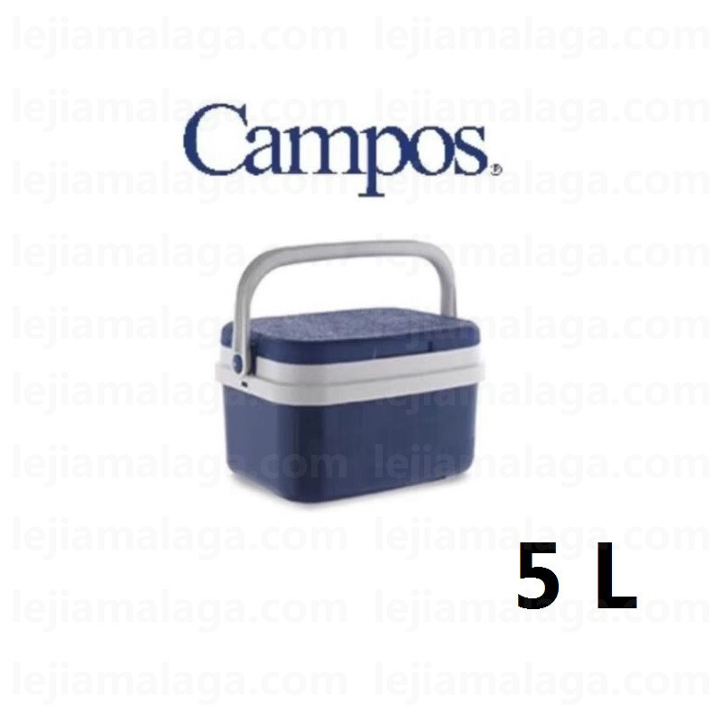NEVERA PLASTICO RIGIDA AZUL 5L CAMPOS