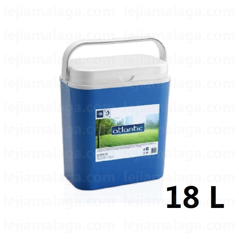 NEVERA PLASTICO AZUL 18L ATLANTIC