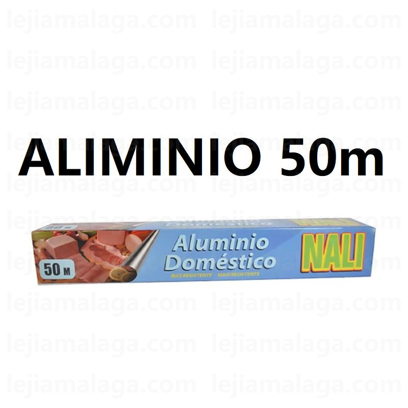 PAPEL ALUMINIO NALI 50M