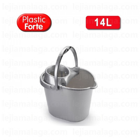 Plastic Forte - Cubo Fregona Escurrefácil : : Hogar y cocina