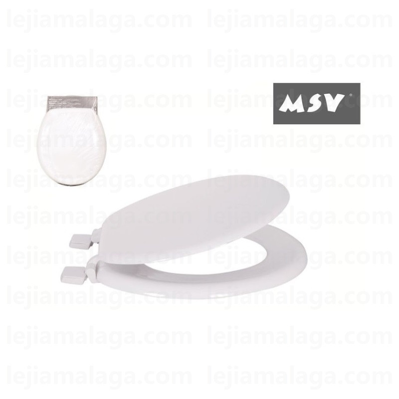 TAPA ASEINTO DE BANO WC MSV BLANCO 993032