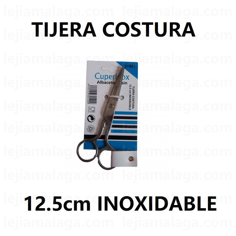 TIJERA COSTURA CUPERINOX 12.5 CM INOXIDABLE