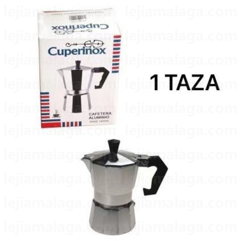CAFETERA ALUMINIO CUPERINOX 1 TAZA