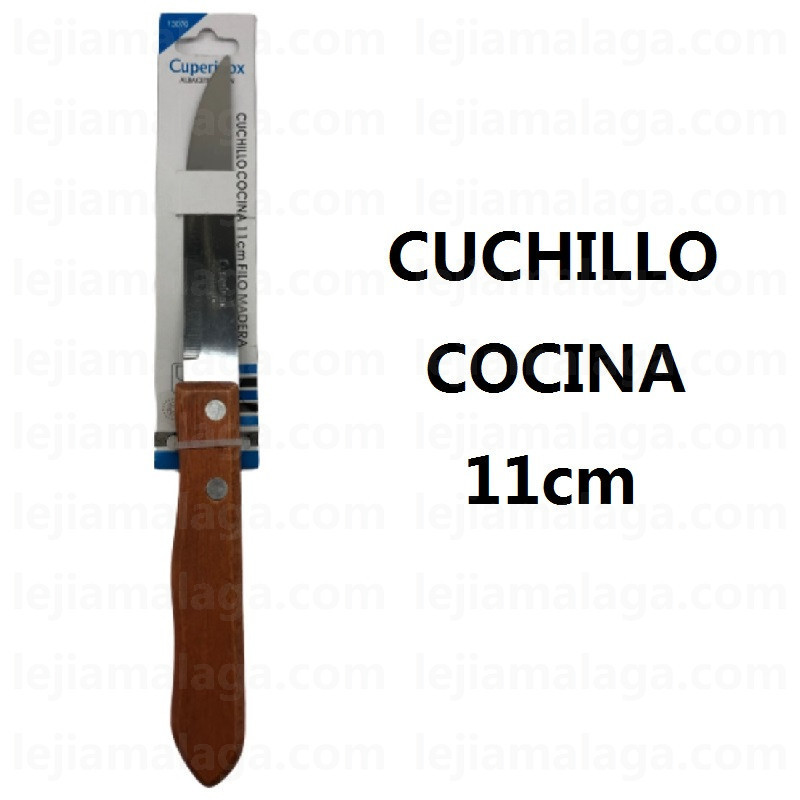 CUCHILLO CUPERINOX COCINA 11CM FILO MADERA