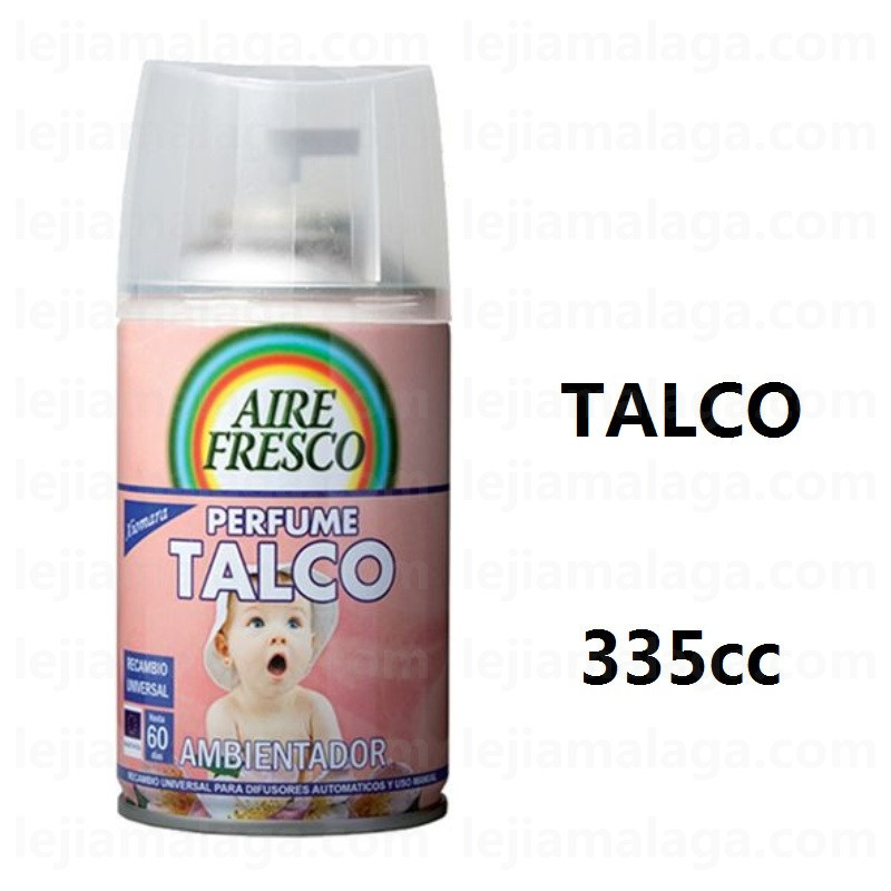 AMBIENTADOR RECAMBIO AIRE FRESCO TALCO 335CC