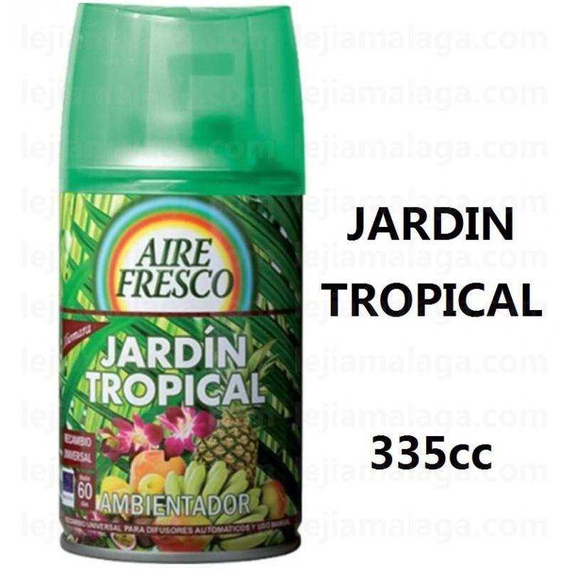 AMBIENTADOR RECAMBIO AIRE FRESCO JARDIN TROPICA 335CC