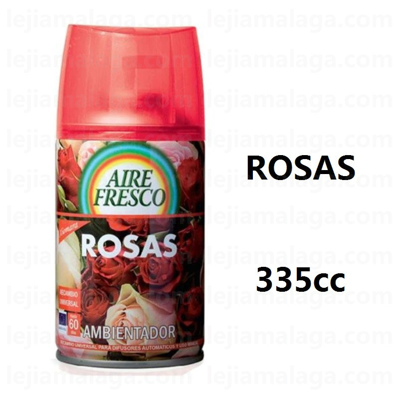 AMBIENTADOR RECAMBIO AIRE FRESCO ROSAS 335CC
