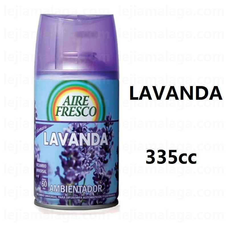 AMBIENTADOR RECAMBIO AIRE FRESCO LAVANDA 335CC