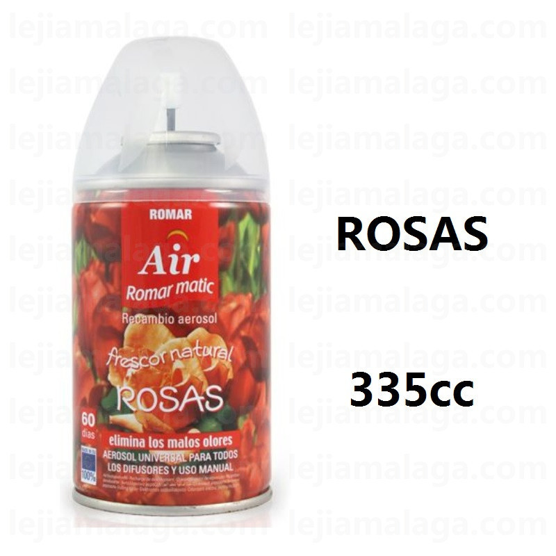 AMBIENTADOR RECAMBIO ROMAR AIR ROSAS 335CC